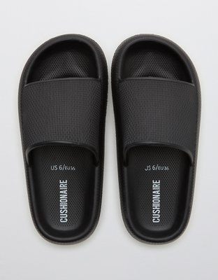 Cushionaire sandals black online