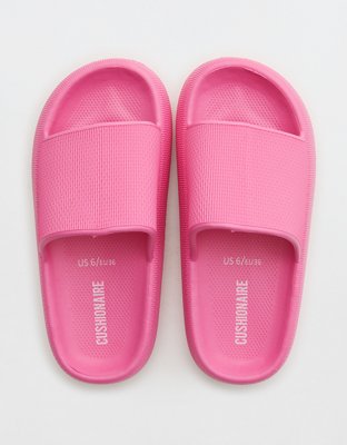 Bright discount pink slides