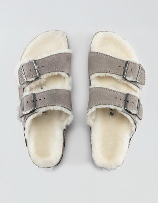 Birkenstock Shearling Arizona Sandal
