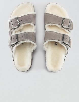 Birkenstock Shearling Arizona Sandal