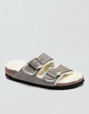 Birkenstock Shearling Arizona Sandal