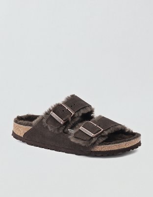 Birkenstock Shearling Arizona Sandal