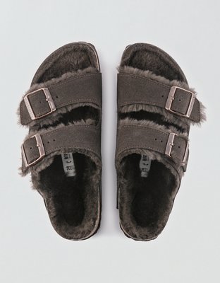 Birkenstock Shearling Arizona Sandal