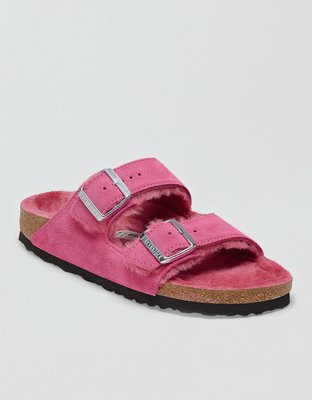 Birkenstock Shearling Arizona Sandal