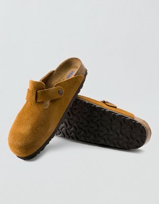 Birkenstock Suede Boston Clog