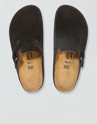 Женские сабо Aerie Birkenstock Chunky Suede Clog — фото 2