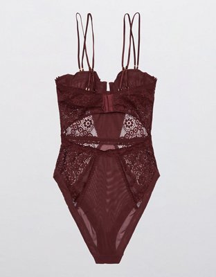 Aerie Real Power Joy Lace Bodysuit