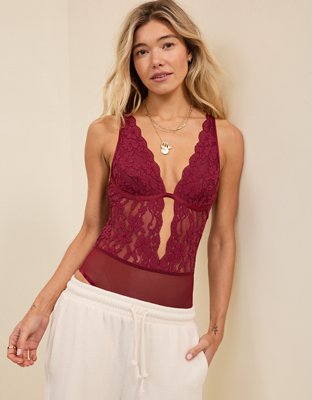 Show Off Chenille Lace Bodysuit