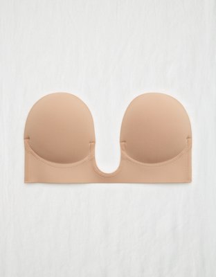 Strapless Bra Backless Push Up Self Adhesive Bra Invisible U Plunge Stick  On Bra