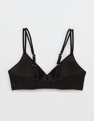 Soutien-gorge pigeonnant sans armature à dentelle fleurie Sunnie