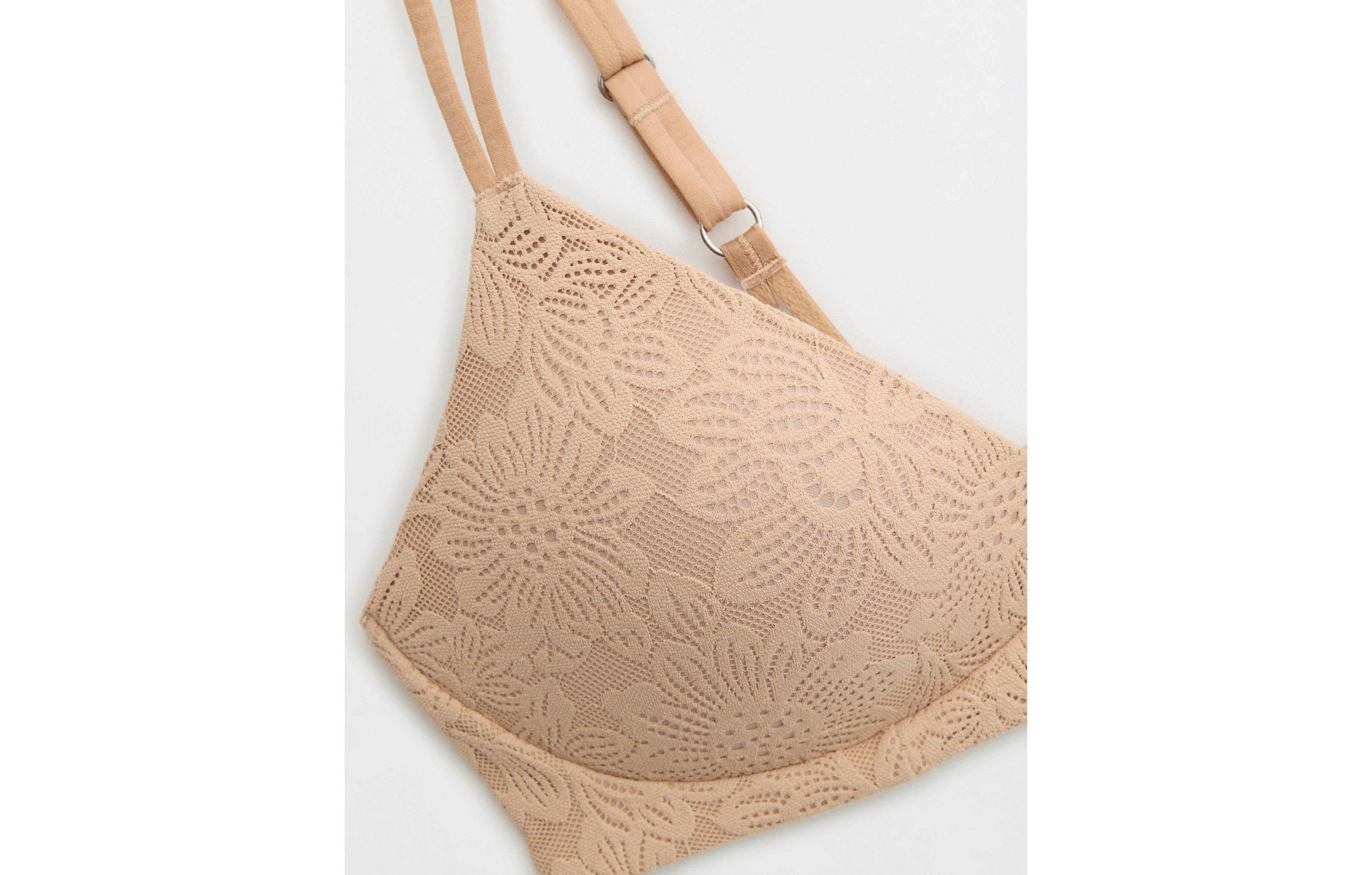 Sunnie Bloom Lace Wireless Push Up Bra