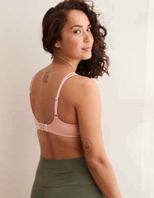 Aerie Real Sunnie Wireless Push Up Bra