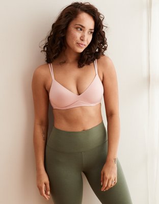 Aerie Real Sunnie Wireless Push Up Bra