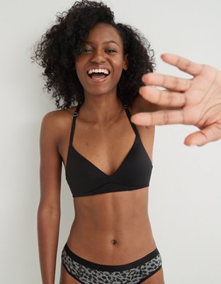 Aerie Real Sunnie Wireless Push Up Bra