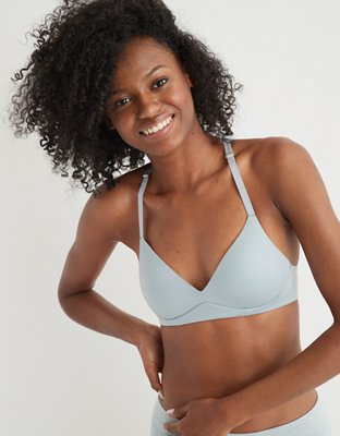 Aerie Real Sunnie Demi Push Up Strappy Bra, Men's & Women's Jeans, Clothes  & Accessories