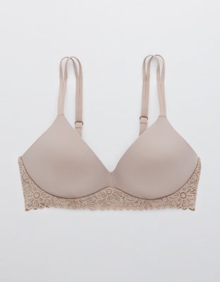 Aerie Real Sunnie Wireless Push Up Bra