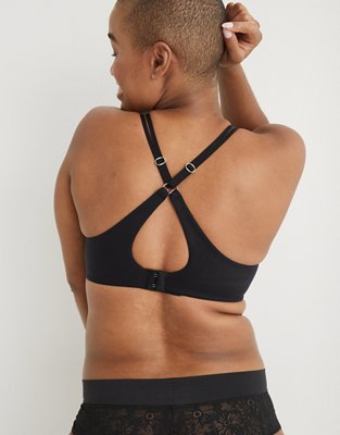 Aerie Real Sunnie Wireless Push Up Blossom Lace Bra