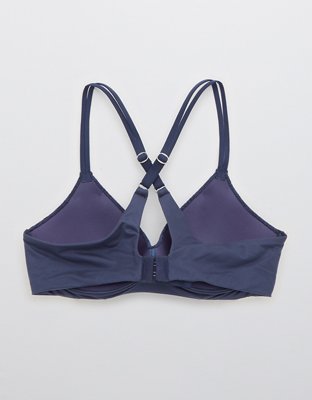 Aerie Real Sunnie Wireless Push Up Blossom Lace Bra