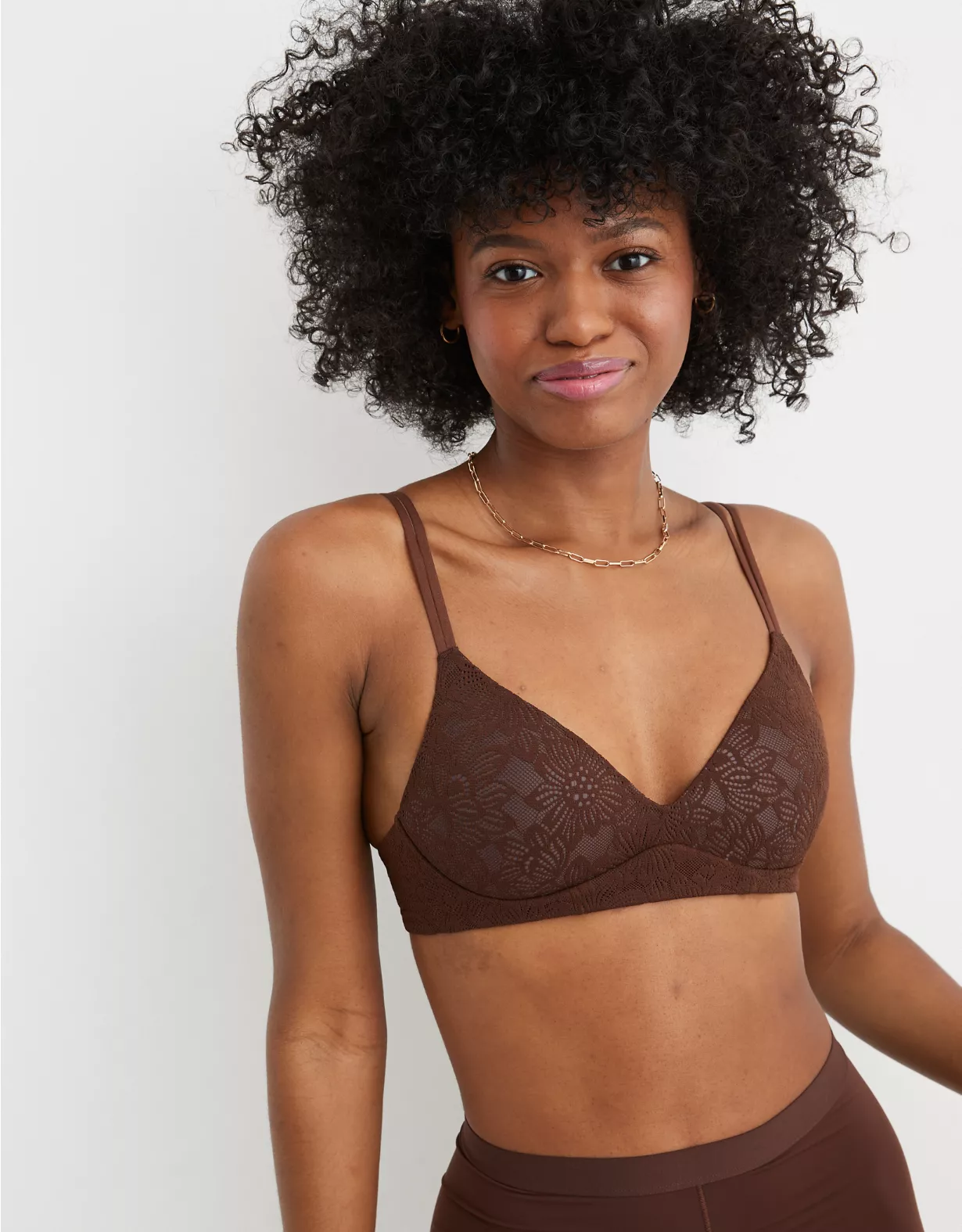 Real Sunnie Wireless Push Up Bloom Lace Bra