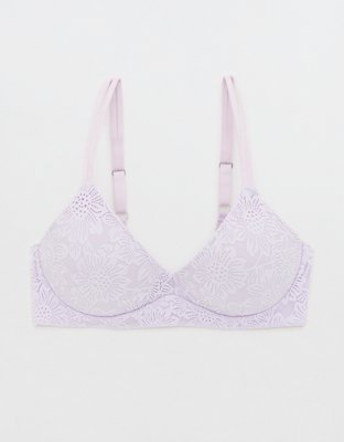 Sunnie Bloom Lace Wireless Push Up Bra