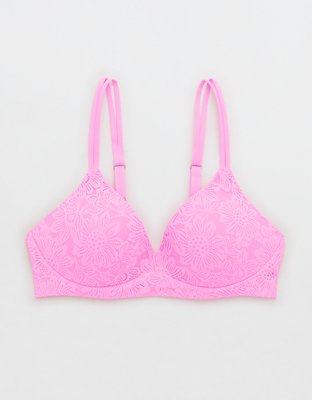 Sunnie Bloom Lace Wireless Push Up Bra