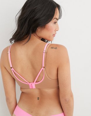 Sunnie Wireless Push Up Strappy Bra