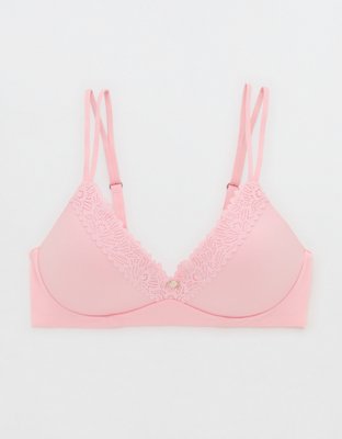 Sunnie Wireless Push Up Bra NULL Club Pink 34C