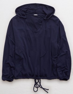 aerie drapey hoodie