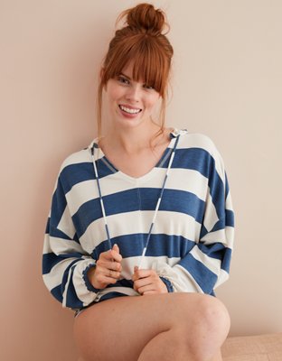 aerie drapey hoodie