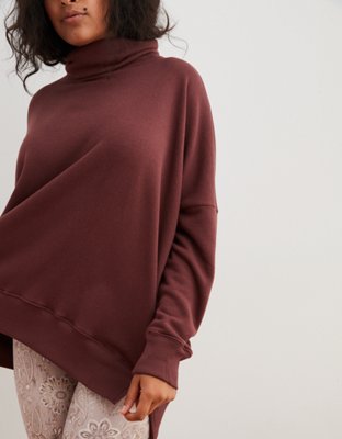 aerie turtleneck sweatshirt