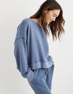 aerie ripped sweatshirt