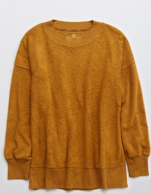 aerie velour sweatshirt