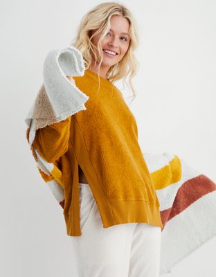 Aerie Cozy Good Vibes Oversized Sweatshirt