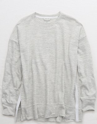 aerie desert sweatshirt leopard