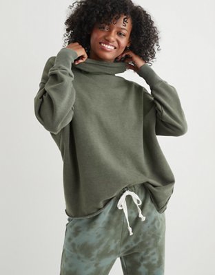 aerie turtleneck sweatshirt