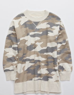 aerie hometown sweatshirt camo