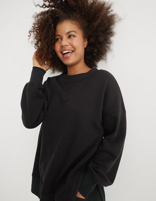 aerie good vibes oversized sweatshirt
