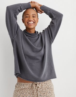 aerie turtleneck sweatshirt