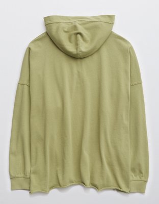 aerie lace up sweatshirt