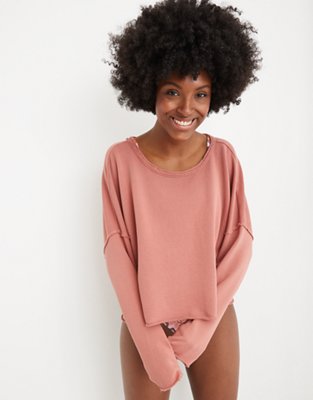 Aerie Sweatshirt de fin de semana con espalda bonita