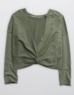 Aerie Weekend Pretty Back Sweatshirt