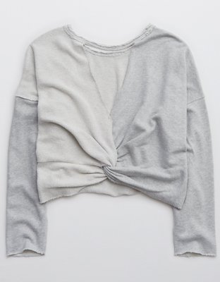 Aerie Weekend Pretty Back Sweatshirt