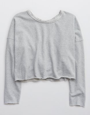 Aerie Weekend Pretty Back Sweatshirt