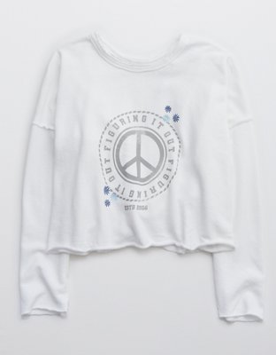 Aerie Sweatshirt de fin de semana con espalda bonita