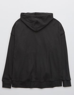Aerie Cozy Waffle Hoodie