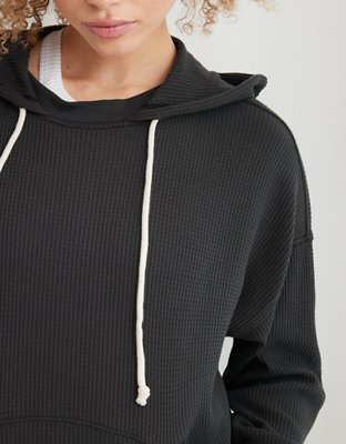 Aerie Cozy Waffle Hoodie