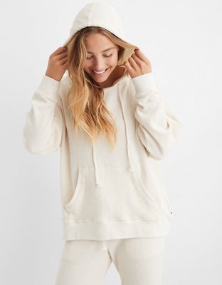 Aerie Cozy Waffle Hoodie
