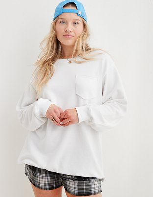 Aerie Vacay Every Day V Neck Sweatshirt