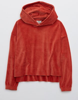 Aerie velour sweatshirt hotsell