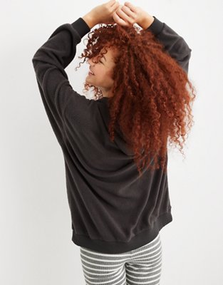 Aerie Snowed-In Fleece Hoodie